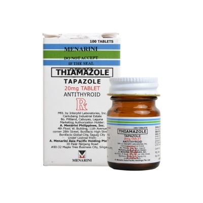 TAPAZOLE Thiamazole 20mg 1 Tablet [Prescription Required]