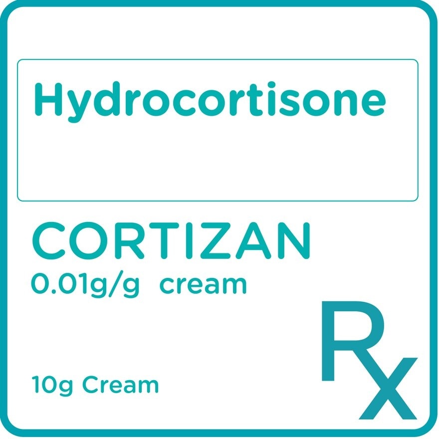 Hydrocortisone 0.01g/g 10g Cream [PRESCRIPTION REQUIRED]