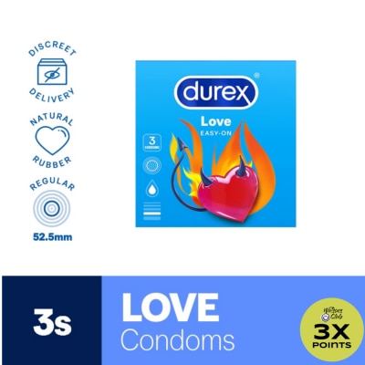 DUREX Condoms Love 3s
