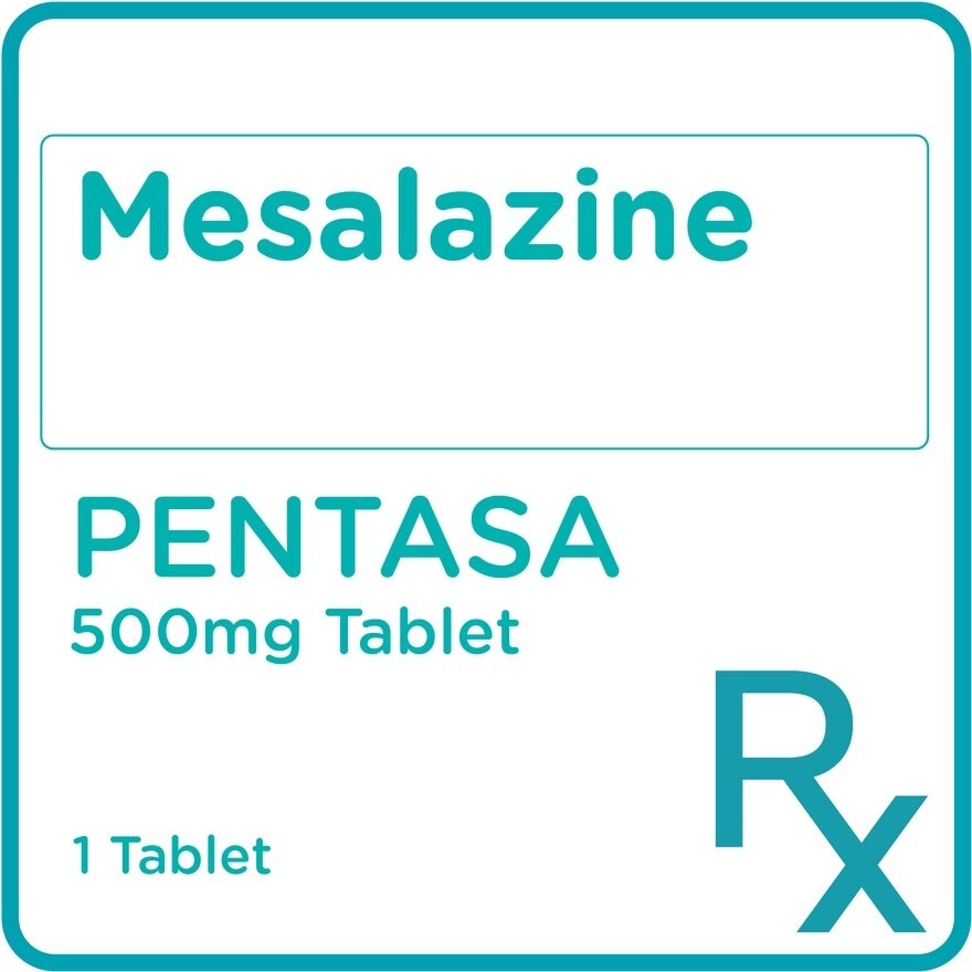 Mesalazine 500mg 1 Tablet [PRESCRIPTION REQUIRED]