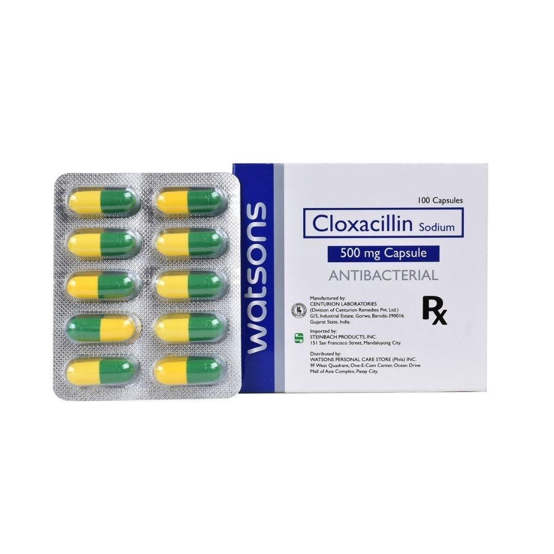 Cloxacillin Sodium 500mg 1 Capsule [PRESCRIPTION REQUIRED]