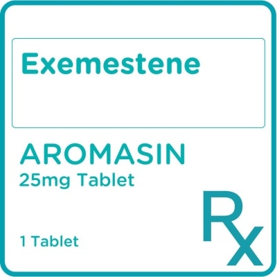 AROMASIN Exemestene 25mg 1 Tablet [Prescription Required]