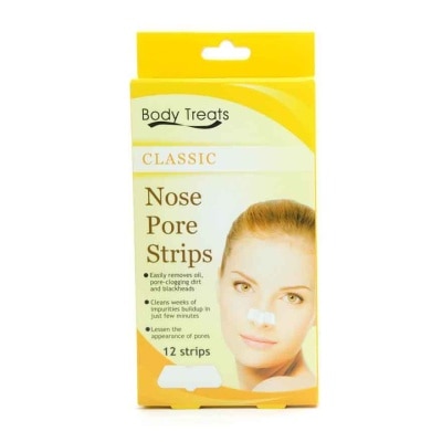 BODY TREATS Classic Nose Pore Strips 12strips