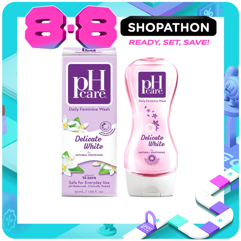 Feminine Wash Delicate White 50ml image