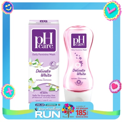 PH CARE Feminine Wash Delicate White 50ml