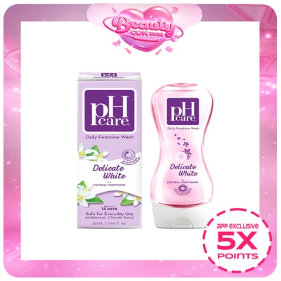 PH CARE - Feminine Wash Delicate White 50ml