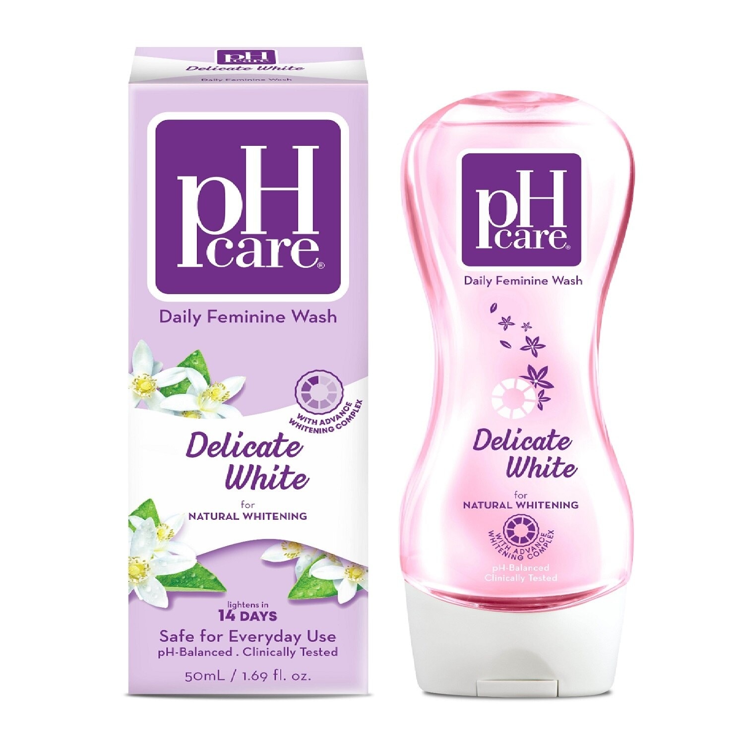 PH CARE, Feminine Wash Delicate White 50ml | Watsons Philippines