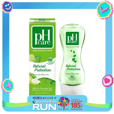 PH CARE Feminine Wash Natural Protection 50ml
