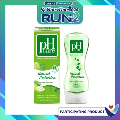 PH CARE Feminine Wash Natural Protection 50ml image