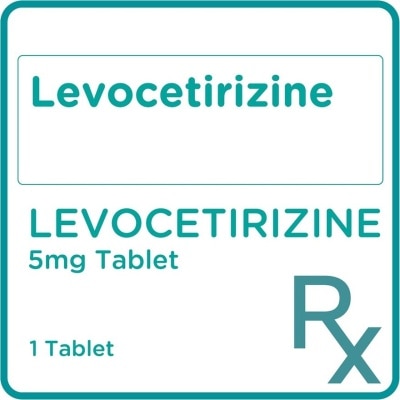 LEVOCETIRIZINE Levocetirizine 5MG 1 Tablet [PRESCRIPTION REQUIRED]