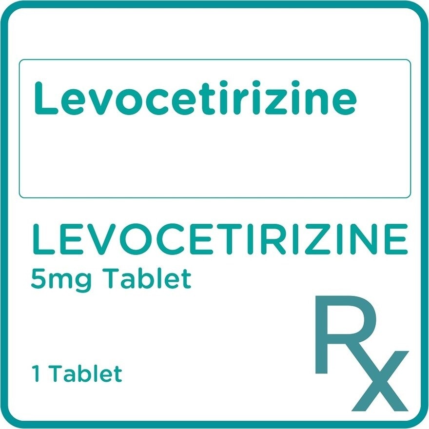 Levocetirizine 5MG 1 Tablet [PRESCRIPTION REQUIRED]