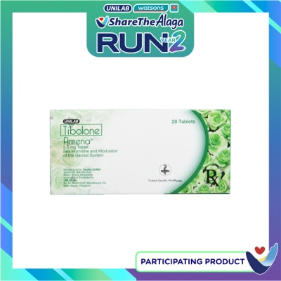 AMENA Tibolone 25mg 1 Pack [Prescription Required] image