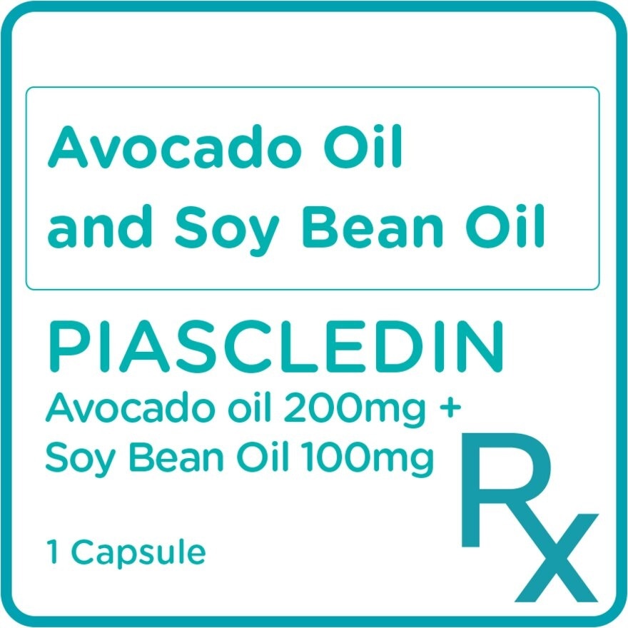 Avocado oil 200mg + Soy Bean oil 100mg 1 Capsule [PRESCRIPTION REQUIRED]