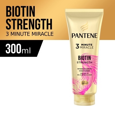 PANTENE 3 Minute Miracle Conditioner Biotin Strength 300ml