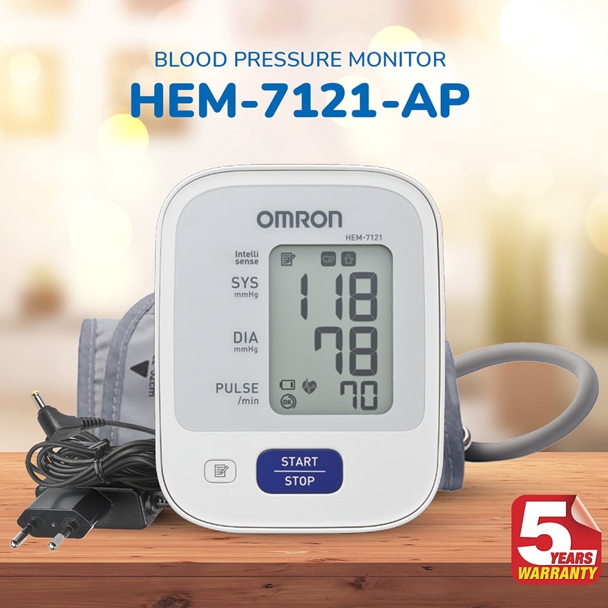 Hem-7121 Blood Pressure Monitor Arm