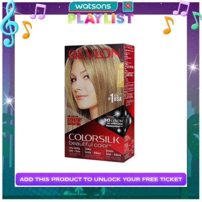 REVLON ColorSilk Beautiful Color 3D Color Gel Technology Permanent + No Ammonia 60 Dark Ash Blonde