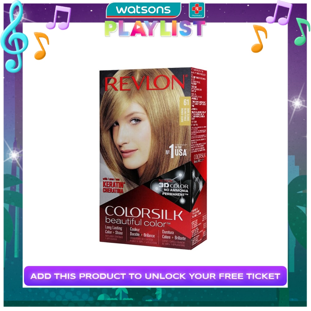 Colorsilk Hair Color No. 61 Dark Blonde