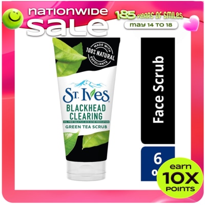 ST IVES - Face Scrub Blackhead Clearing Green Tea 6oz