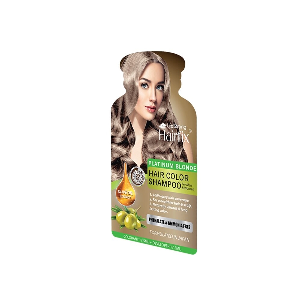 Platinum Blond Hair Color Shampoo 35ml