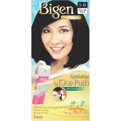 BIGEN Cream Color 1-0 Natural Black