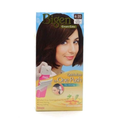 BIGEN Cream Color Dark Caramel Brown