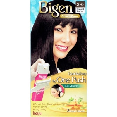 BIGEN Cream Color 3-0 Darkest Brown