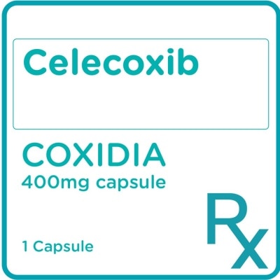 COXIDIA Celecoxib 400mg 1 Capsule [PRESCRIPTION REQUIRED]