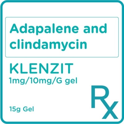 KLENZIT Adapalene and clindamycin 1mg/10mg/g 15g Gel [PRESCRIPTION REQUIRED]