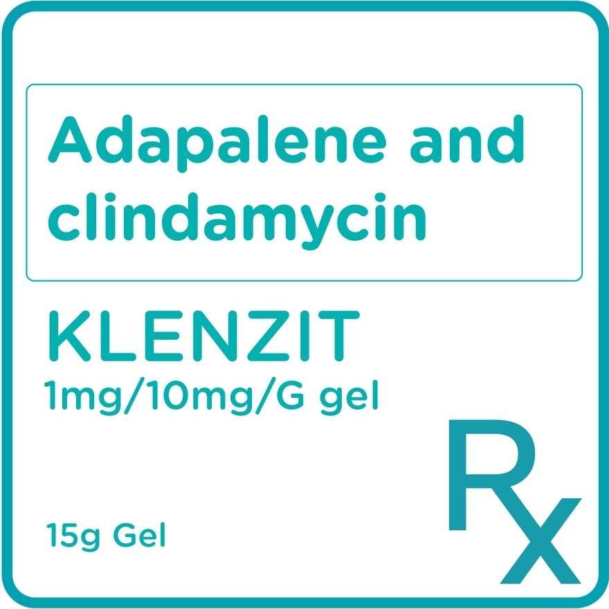 Adapalene and clindamycin 1mg/10mg/g 15g Gel [PRESCRIPTION REQUIRED]