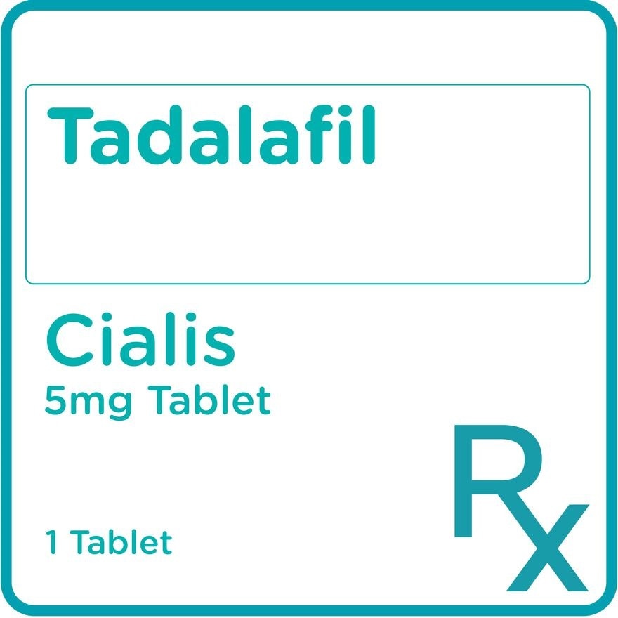 Tadalafil 5 mg 1 Film-Coated Tablet [PRESCRIPTION REQUIRED]