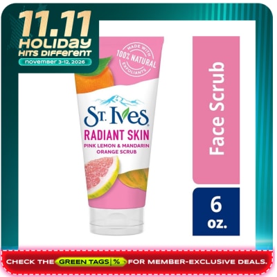 ST IVES Pink Lemon And Mandarin Orange Scrub 170g image