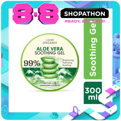 LUXE ORGANIX - Luxe Organix Aloe Vera Soothing Gel 99% 300ml image
