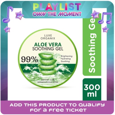 LUXE ORGANIX - Luxe Organix Aloe Vera Soothing Gel 99% 300ml