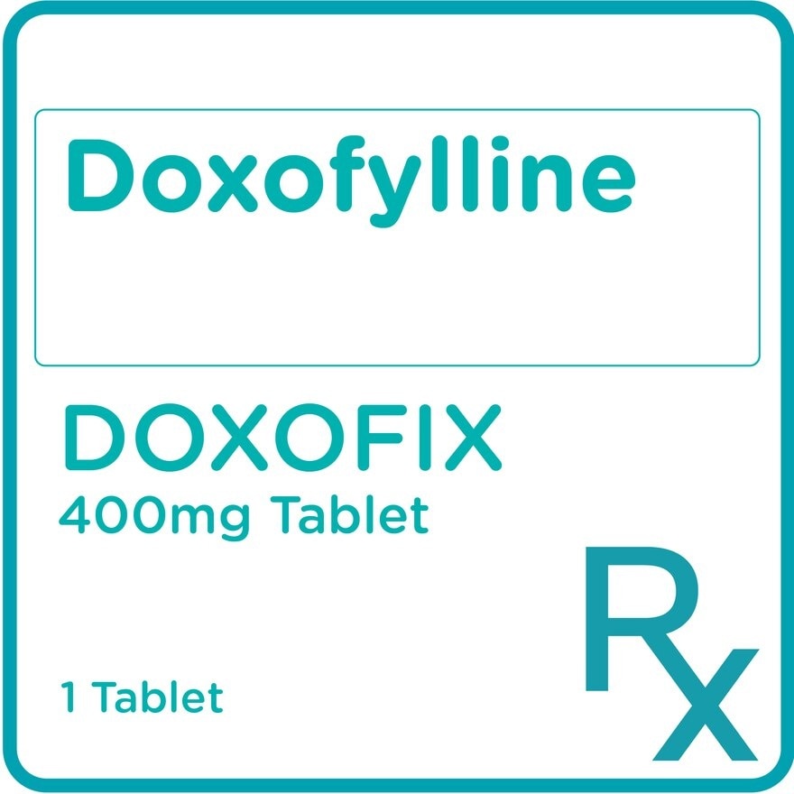 Doxofylline 400mg 1 Tablet [PRESCRIPTION REQUIRED]