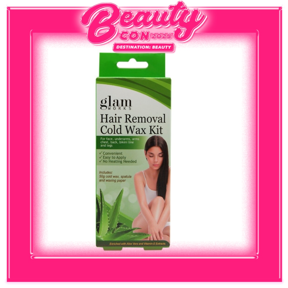 Hair Removal Cold Wax Kit Aloe and Vit. E 50g