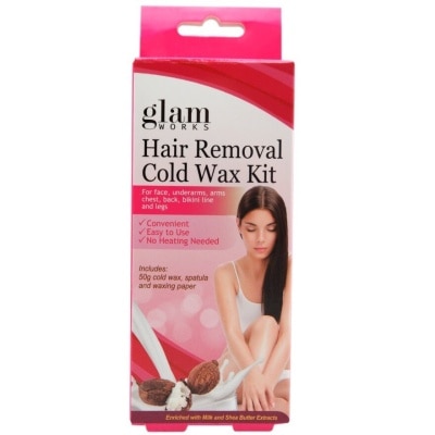 GLAMWORKS Milk and Shea Butter Hair Removal Wax 50g