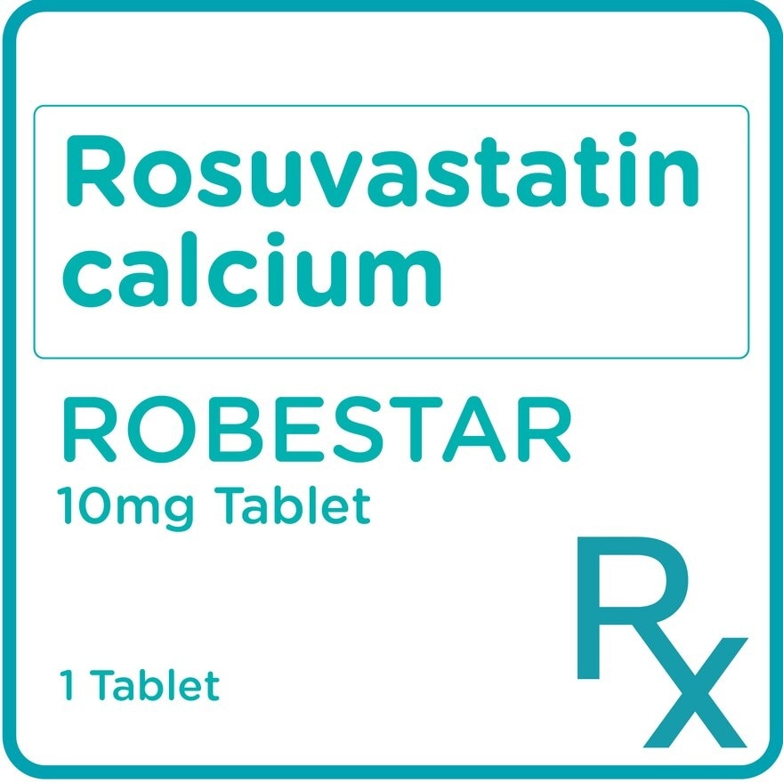 Robestar Rosuvastatin Film 1Tablet [Prescription Required]