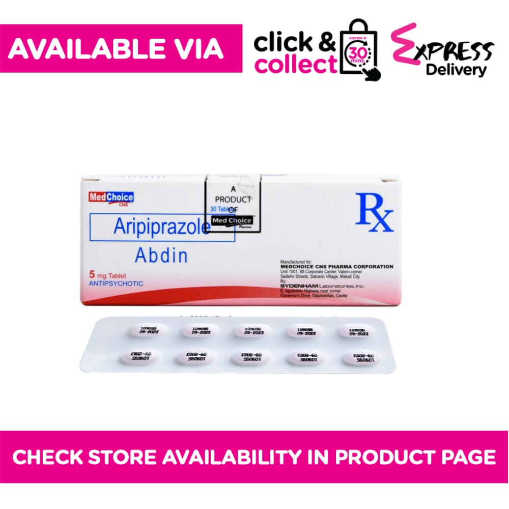 Aripiprazole 5mg Tablet 1 tablet [PRESCRIPTION REQUIRED]
