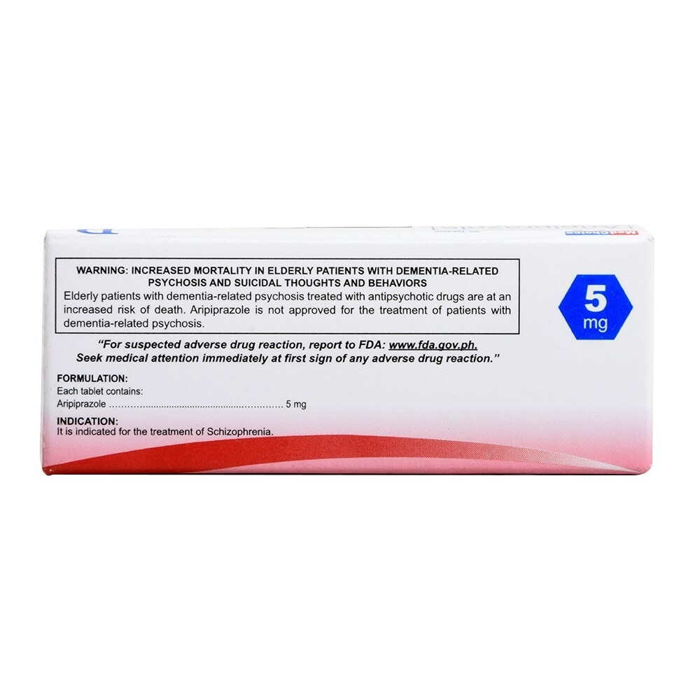 Aripiprazole 5mg Tablet 1 tablet [PRESCRIPTION REQUIRED]