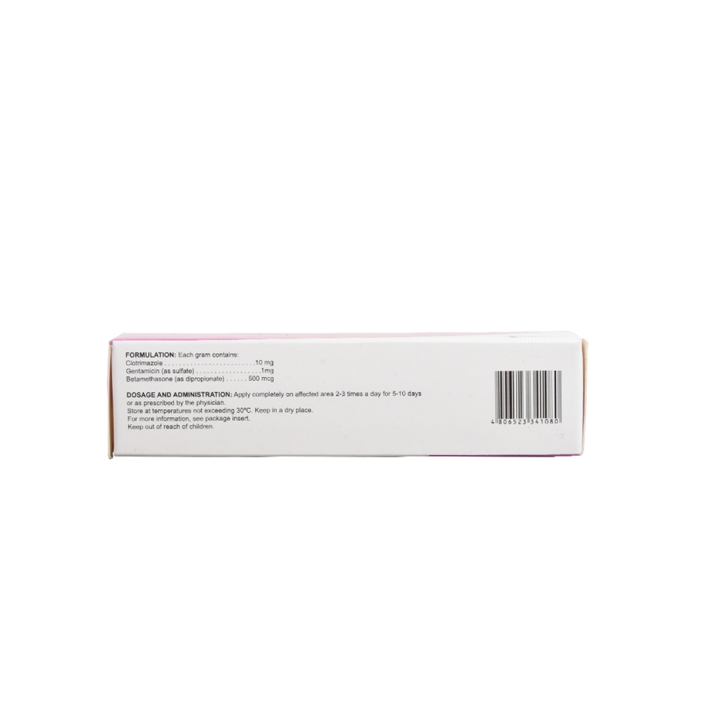 Clotrimazole + Gentamicin + Betamethasone Cream 10g [PRESCRIPTION REQUIRED]