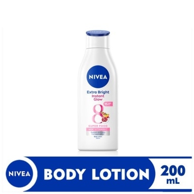 NIVEA NIVEA Body Extra Bright Instant Glow Lotion, 200ml