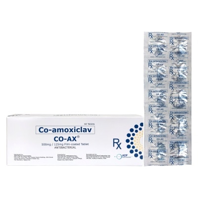 CO AX Co Amoxiclav 625mg 1 Tablet [PRESCRIPTION REQUIRED]