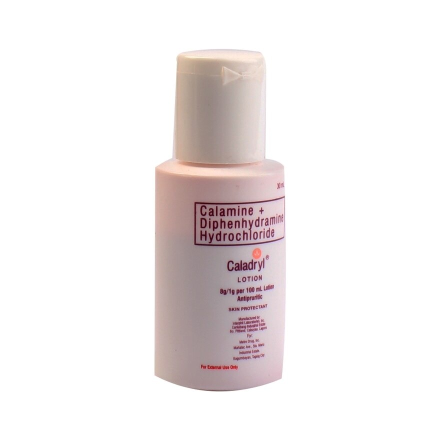 Calamine 8g Diphenhydramine Hydrochloride 1g Lotion 30mL