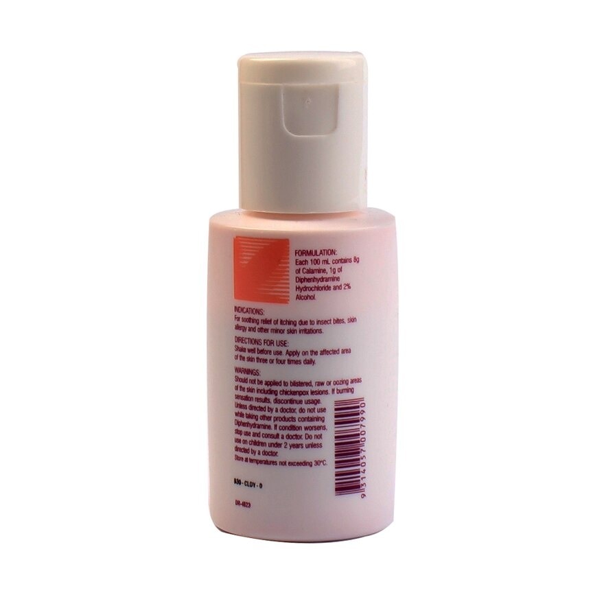 Calamine 8g Diphenhydramine Hydrochloride 1g Lotion 30mL