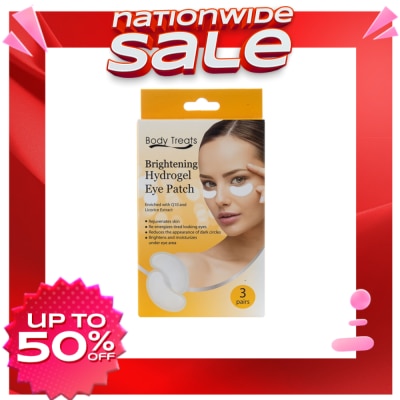 BODY TREATS BODY TREATS Hydrogel Eyepatch Brghtnng3S