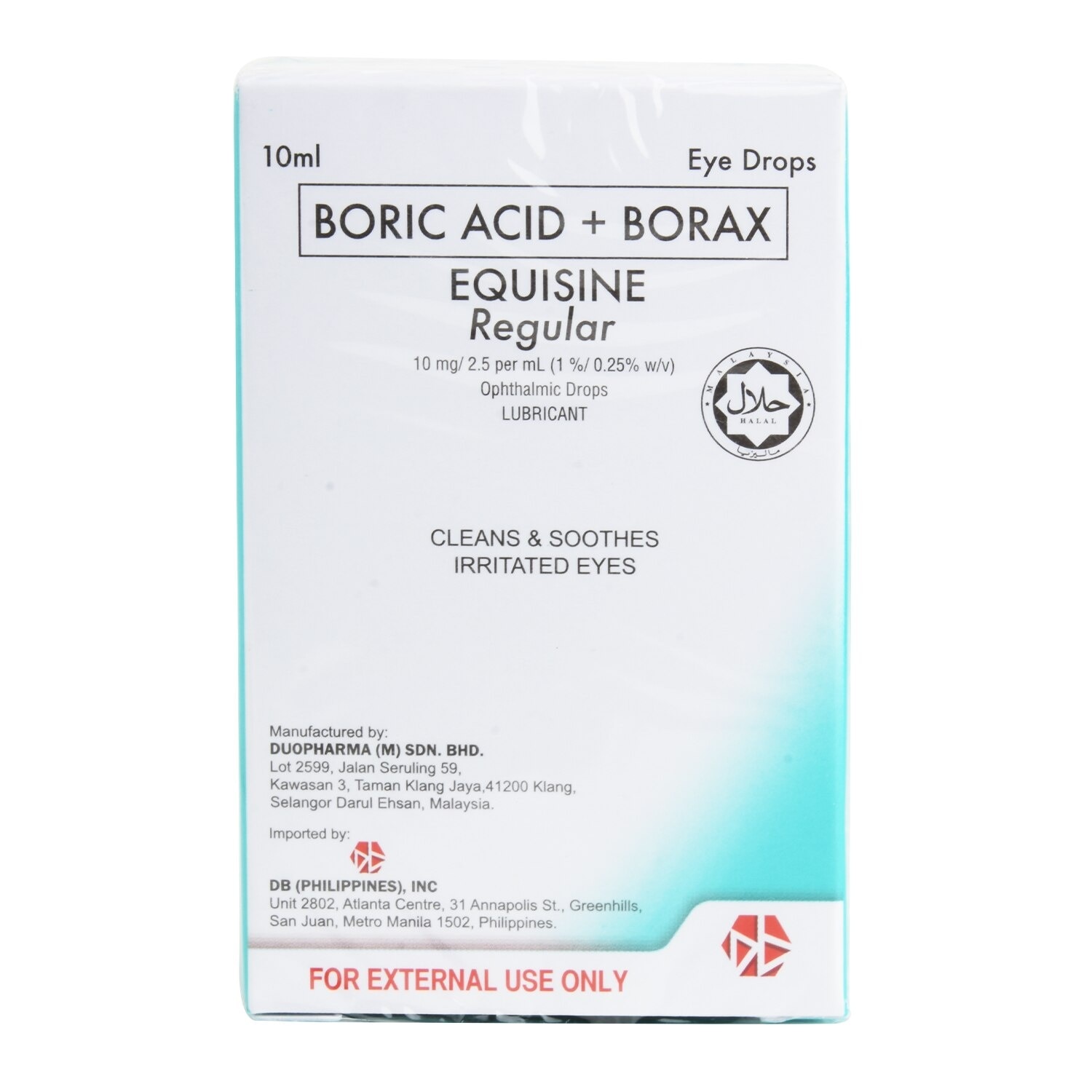 Boric Acid + Borax Regular Eye Drops 10ml