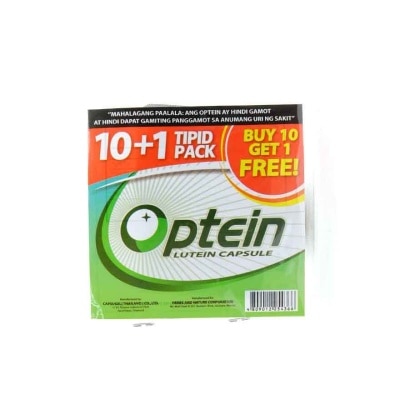 OPTEIN Lutein 10+1 Capsule Tipid Pack