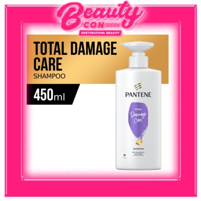 PANTENE Total Damage Care Pro Vitamin Shampoo 450mL (for damaged/frizzy hair)