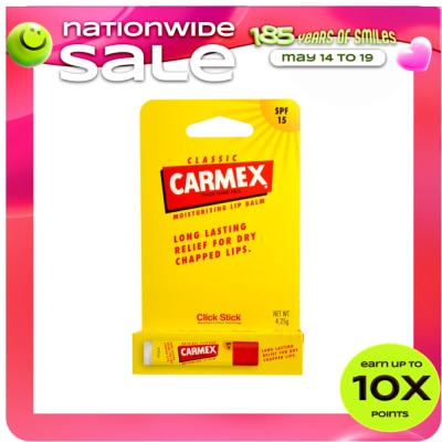 CARMEX - Original Lip Balm Stick SPF15 4.25g