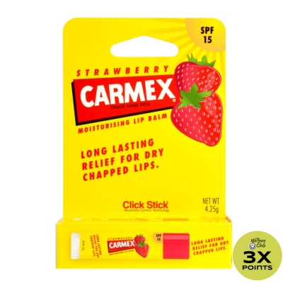 CARMEX Moisturizing Lip Balm Stick Strawberry 4.25g